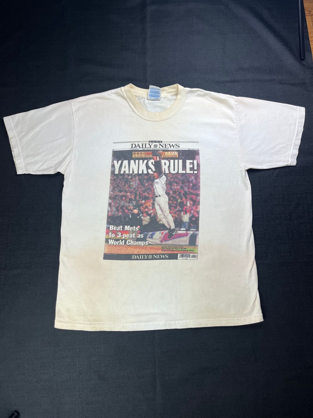 2000 Subway Series", "Mariano Rivera Daily News", and "3-Peat World Champions